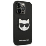 Karl Lagerfeld KLHCP14XSAPCHK za iPhone 14 Pro Max črna zaščita - Choupette Head | Shoptok.si