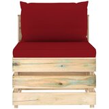  Modularna srednja sofa s jastucima od zeleno impregniranog drva | Eponuda.ba