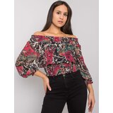 Italy Moda Blouse-DHJ-BZ-15175.05P-burgundy Cijene