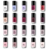 NOBEA Day-to-Day Gel-like Nail Polish lak za nokte s gel efektom nijansa Red passion #N56 6 ml | shoptok.hr