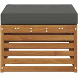  Zunanji puf Masiven les akacije Naravna, (5000272079) | Shoptok.si