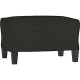  3-dijelni set sofa s jastucima crni od tkanine | shoptok.hr