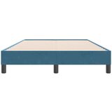  posteljni okvir brez vzmetnice temno modra 120x220 cm žamet, (21829542) | Shoptok.si