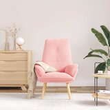  Fotelja Ružičasta 69 x 74 x 93 cm Sherpa Tkanina | shoptok.hr