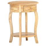 vidaXL Stranska mizica 37x37x61 cm trden mangov les | Shoptok.si