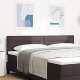 vidaXL Vzglavje Linijski Design Temno Rjavo 180 cm Tkanina, (22008586) | Shoptok.si
