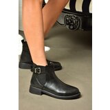 Fox Shoes R374050209 Women's Black Low-Heeled Boots Cene