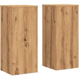 Furnova Stojalo za rastline 2 kosa artisan hrast 30x30x70 cm inž. les, (22014354) | Shoptok.si