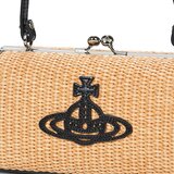 Vivienne Westwood Ročne torbice DOLL XL FRAME PURSE Bež | Shoptok.si