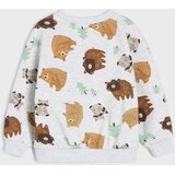 Sinsay Trenirka: crewneck majica i jogger hlače s motivom šumskih životinja | shoptok.hr
