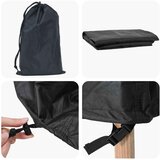  Pokrov za stol Jednobojno Crna 62 x 62 x 70 cm tkanina | shoptok.hr