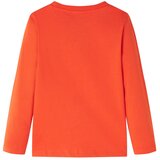  Dječja majica s dugim rukavima jarkonarančasta 104 | shoptok.hr