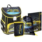 Spirit Ergonomska šolska torba, nahrbtnik Spirit: Vision Racer 4-delni set | Shoptok.si