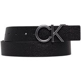 Calvin Klein Jeans Pasovi CK HALLMARK LOGO 35MM ADJ LV04D7035G Črna cene