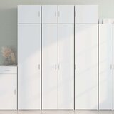 vidaXL Ormarić za pohranu bijeli 70 x 42,5 x 225 cm konstruirano drvo | shoptok.hr