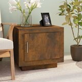 vidaXL stolić za kavu dimljeni hrast 51x50x45 cm konstruirano drvo Cijene