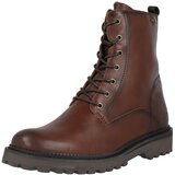 Tom Tailor Gležnarji z vezalkami rjava | Shoptok.si