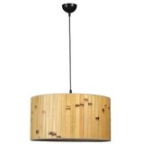 Opviq bambu 02 abajurlu tekli Sarkıt avize oakblack chandelier | ePonuda.com