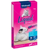 Vitakraft Cat Liquid-Snack s lososom + omega-3 - 6 x 15 g