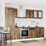  8-dijelni set kuhinjskih ormarića "Lucca" dimljeni hrast, inženjersko drvo | shoptok.hr