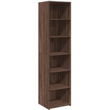  Visoka komoda boja smeđeg hrasta 45x41x185cm konstruirano drvo | shoptok.hr