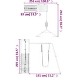 Vanjski Zunanje igralo trdna borovina, (20795364) | Shoptok.si