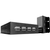 Lindy 50m 4 Port USB 2.0 Cat.5 Extender RJ45 USB podaljšek preko omrežnega kabla RJ45 50 m, (20428615) | Shoptok.si