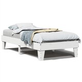  Okvir kreveta bez madraca bijeli 75 x 190 cm masivna borovina | shoptok.hr
