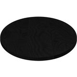 vidaXL Mizna plošča temno rjava 100x50x2 cm trdna hrastovina ovalna | Shoptok.si
