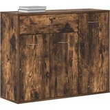  Komoda boja dimljenog hrasta 88x30x70 cm od konstruiranog drva | shoptok.hr