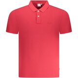 PepeJeans MEN&#39;S SHORT SLEEVE POLO SHIRT RED Cene