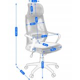 Jumi Vrtljivi fotelj FUTURA - črn, (22025187) | Shoptok.si