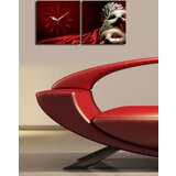 Wallity zidni sat 2P2828CS-3, 60x28 cm, 2 dela | ePonuda.com
