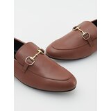 Reserved - Mokasinke s ukrasnom kopčom - smeđi | shoptok.hr