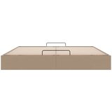 vidaXL Otomanski posteljni okvir brez vzmetnice kapučino 180x200 cm, (21609546) | Shoptok.si