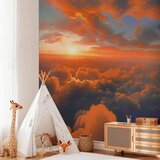  Foto tapeta - When Dawn Tickles the Clouds: A Spectacle of Colors on the Morning Sky 245x175 | shoptok.hr