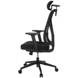 MID.YOU Pisarniški Stol Raloo Eco, Črna | Shoptok.si