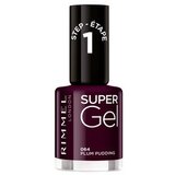 Rimmel London lak za nohte - Super Gel Nail Polish - 64 Plum Pudding Cene