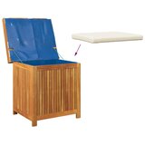  Vanjska kutija za jastuke 60x50x61 cm masivno drvo bagrema | shoptok.hr