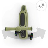 Kinderkraft Dječji romobil sa sjedalom 2u1 HALLEY 2 Green | Shoptok.si