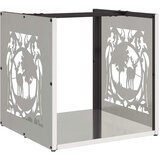  Stalak za drva za ogrjev40x40x40 cm od nehrđajućeg čelika | shoptok.hr