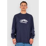 Rusty Function Majica z dolgimi rokavi navy blue Cene