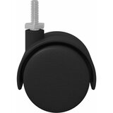  Kotači 2 pcs Crna 40,1 x 37,8 mm PP i čelik | shoptok.hr