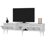 Hanah home tv polica herry white silver Cene