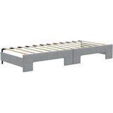  Dnevni krevet na razvlačenje svjetlosivi 80 x 200 cm od tkanine | shoptok.hr