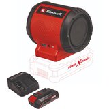 Einhell akumulatorski bluetooth zvučnik tc-sr 18 li bt + 2,5 ah starter kit 4514150/3810000033 Cene