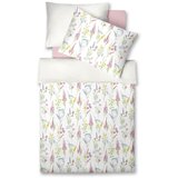 Fleuresse posteljnina luxury 140/200 cm žamet bela, svetlo zelena, svetlo rumena, barve bezga | Shoptok.si