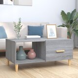 vidaXL Stolić za kavu boja hrasta 89,5 x 50 x 40 cm konstruirano drvo Cijene
