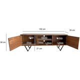 Livetastic NIZKA OMARICA barve indijskega rožnega lesa | Shoptok.si