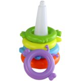  Senzorna piramida za slaganje Unicorn - šarena | shoptok.hr